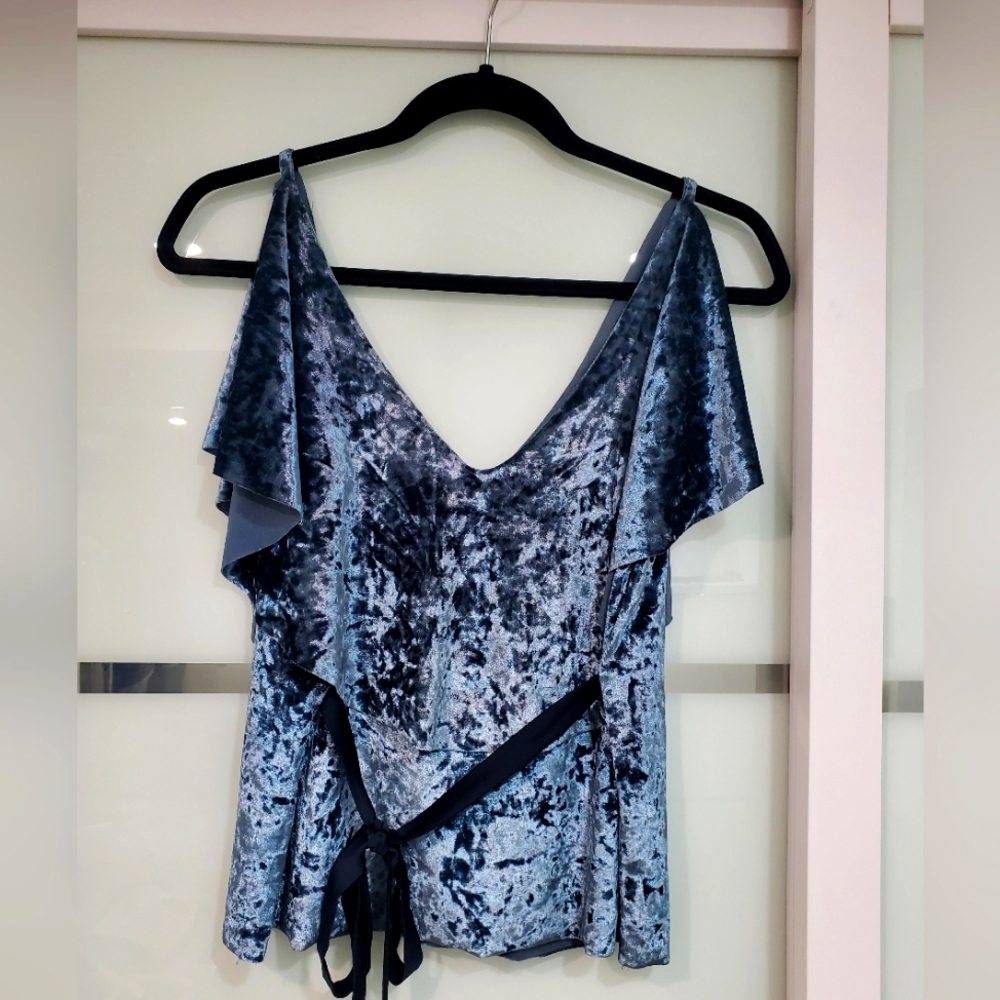 Top Tank Blouse with belt